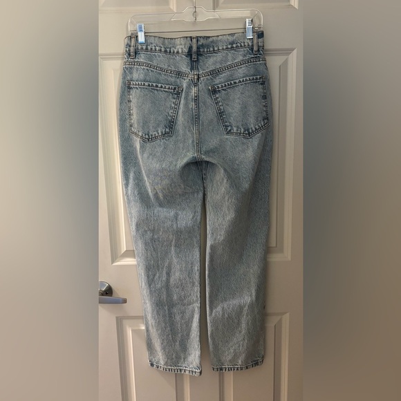 Revice Denim Y2K Extreme V Straight Leg Jeans, Light Wash, Size 27 - Picture 5 of 9